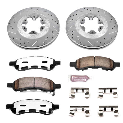 PowerStop Front Z36 Truck & Tow Brake Kit | Chevrolet Colorado (09-12) (K5405-36)