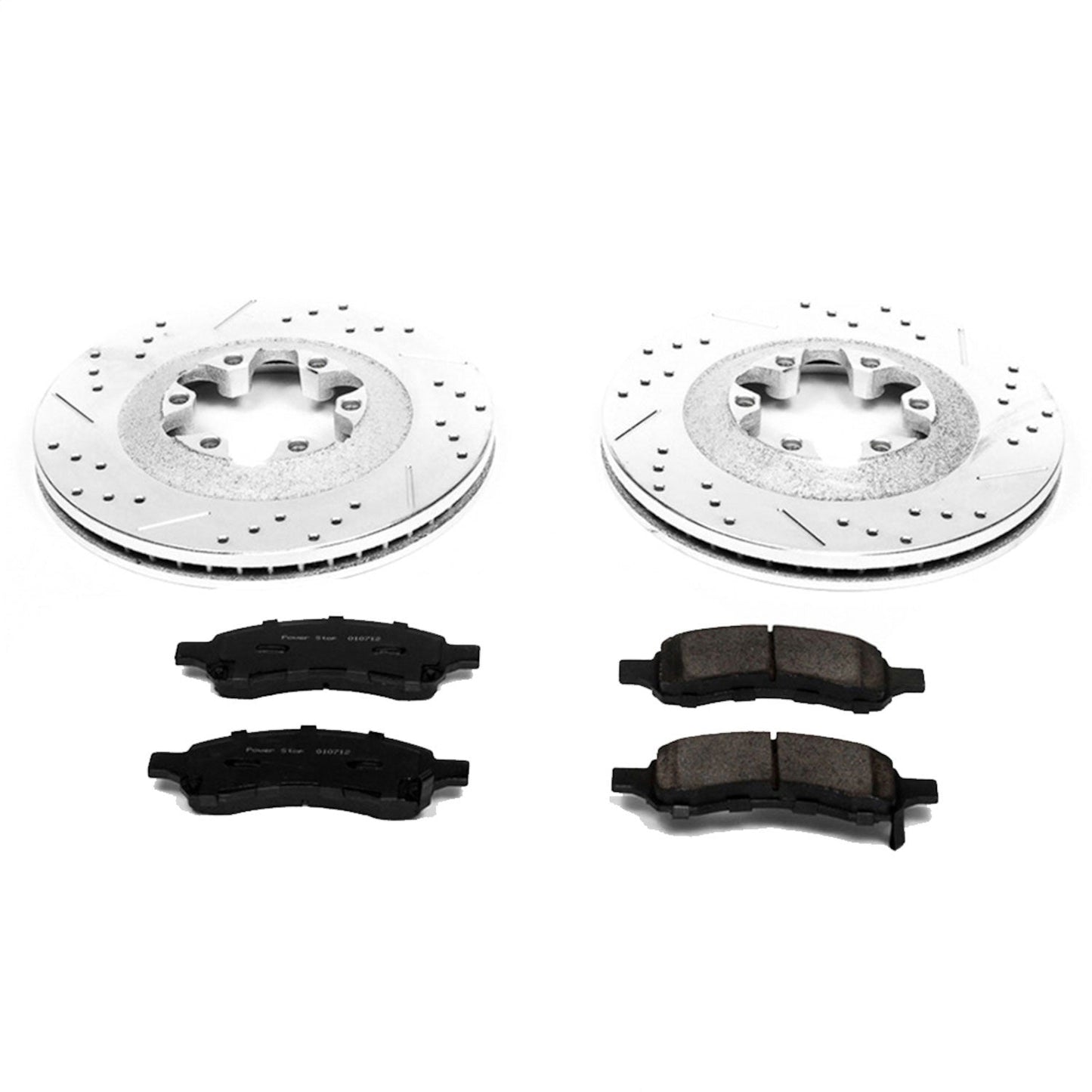 PowerStop Front Z23 Evolution Sport Brake Kit | Chevrolet Colorado (09-12) (K5405)