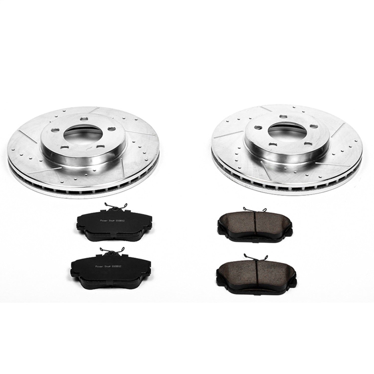PowerStop Front Z23 Evolution Sport Brake Kit | Ford Taurus (95) (K5406)