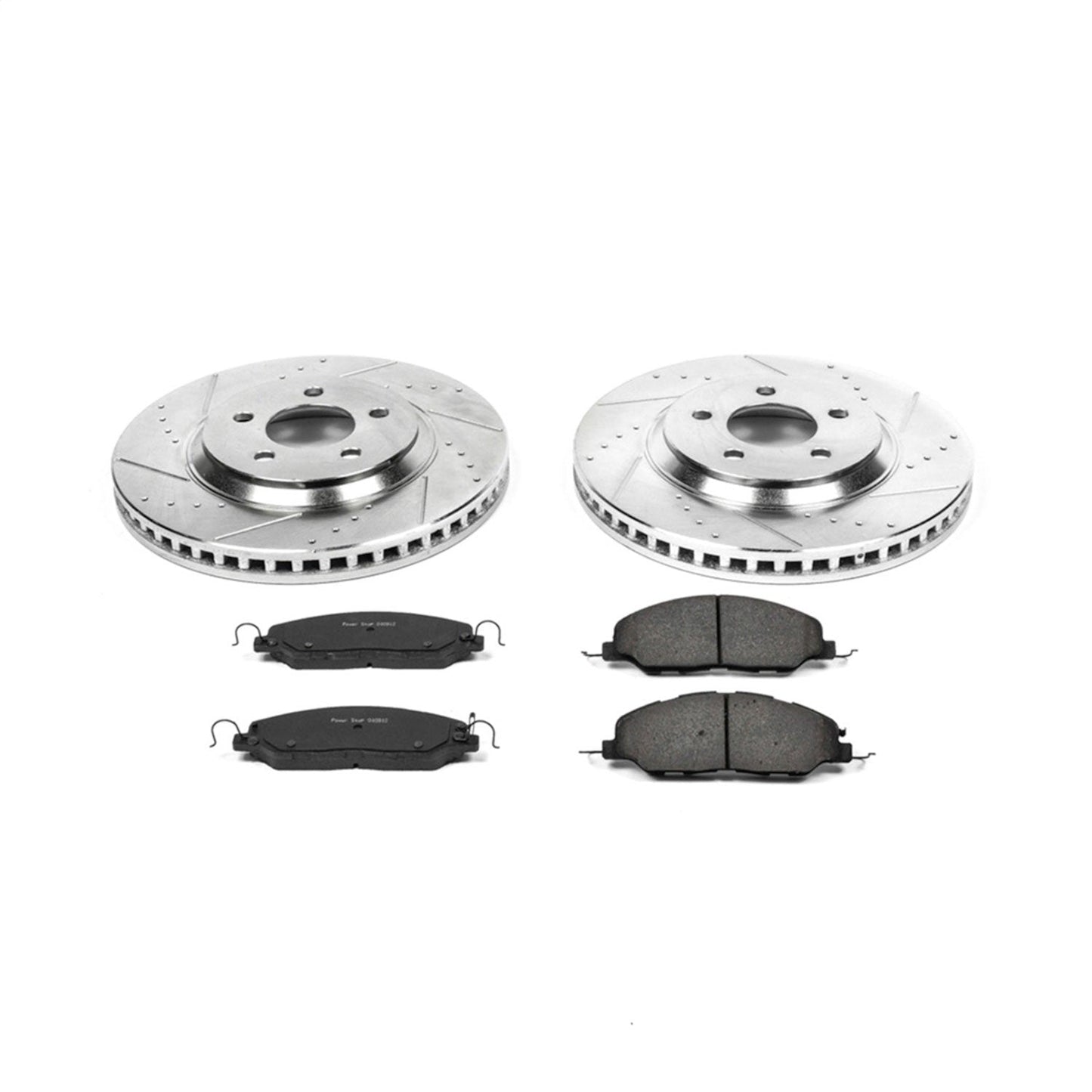 PowerStop Front Z23 Evolution Sport Brake Kit | Ford Mustang (11-14) (K5407)