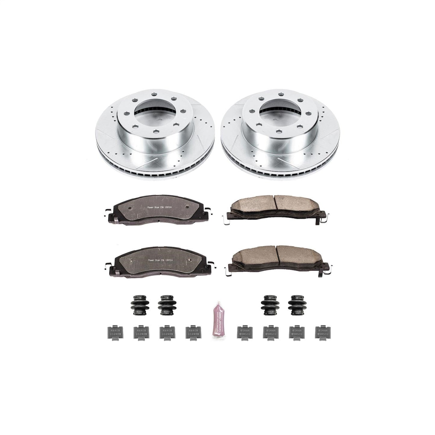 PowerStop Front Z36 Truck & Tow Brake Kit | Ram 3500 (11-18) (K5411-36)