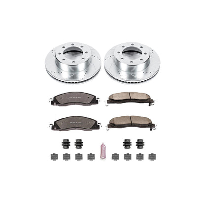 PowerStop Front Z36 Truck & Tow Brake Kit | Ram 3500 (11-18) (K5411-36)
