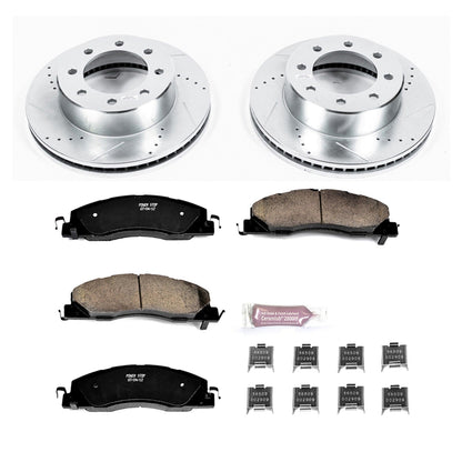 PowerStop Front Z23 Evolution Brake Kit | Ram 3500 (11-18) (K5411)