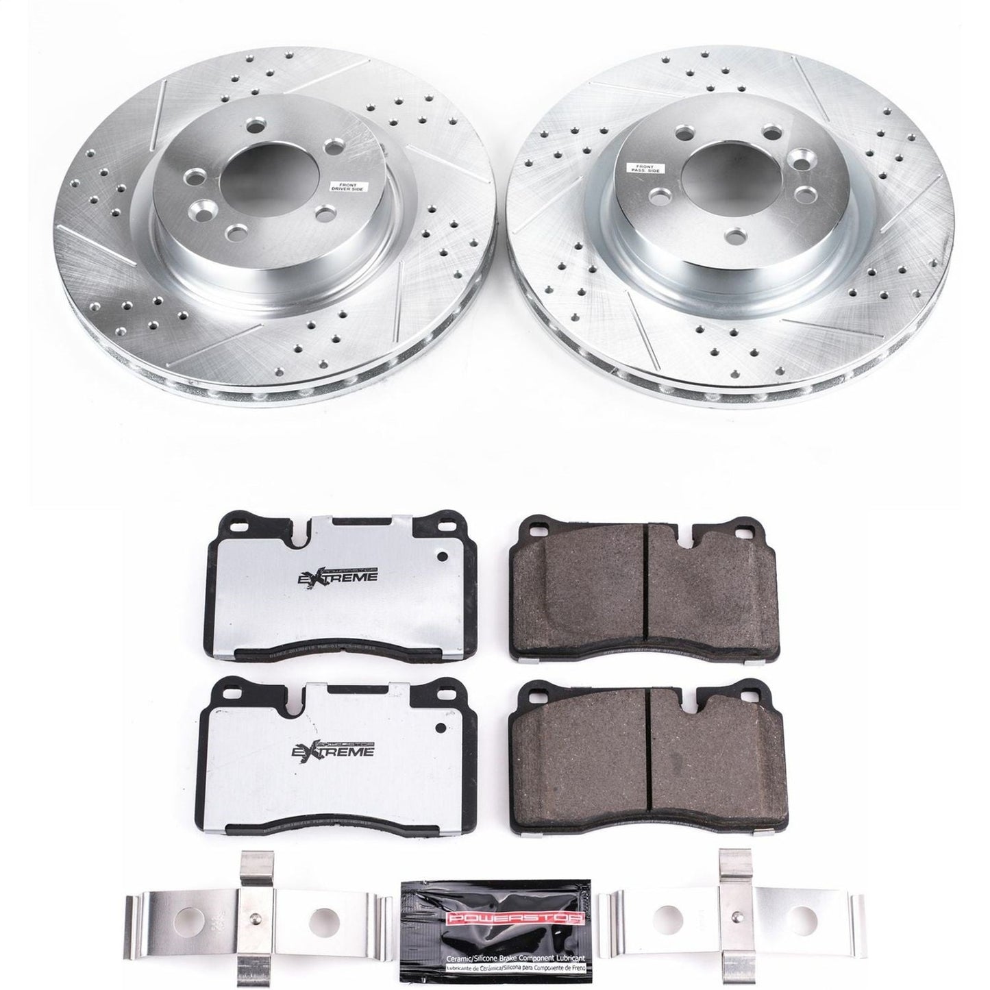 PowerStop Z36 Front Truck & Tow Brake Kit | Land Rover Range Rover Sport (06-09) (K5422-36)