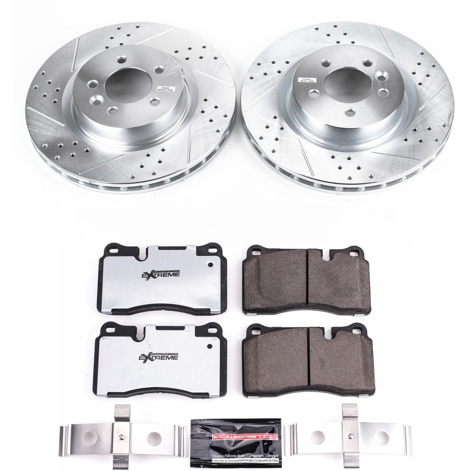 PowerStop Z36 Front Truck & Tow Brake Kit | Land Rover Range Rover Sport (06-09) (K5422-36)