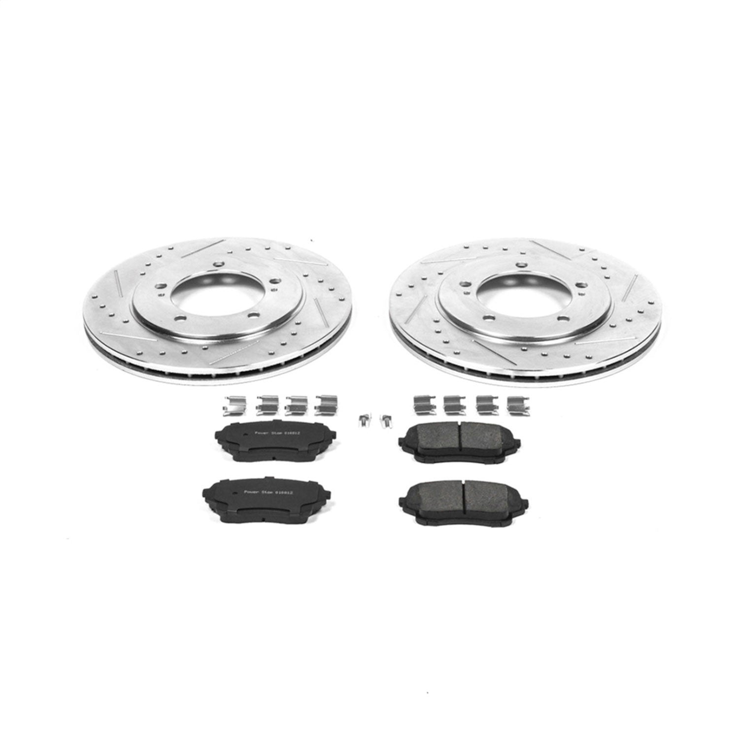 PowerStop Front Z23 Evolution Sport Brake Kit | Suzuki XL-7 (04-06) (K5437)