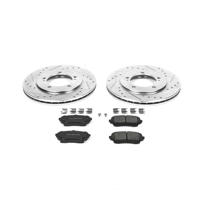 PowerStop Front Z23 Evolution Sport Brake Kit | Suzuki XL-7 (04-06) (K5437)