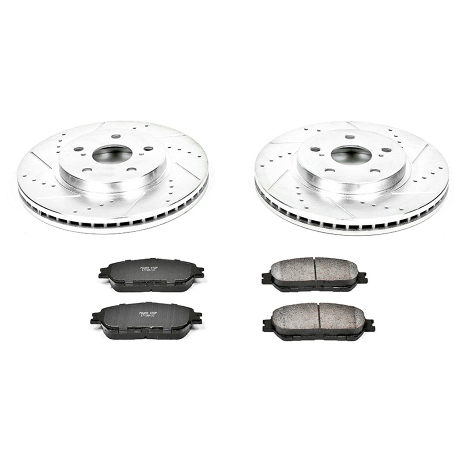 PowerStop Front Z23 Evolution Sport Brake Kit | Toyota Avalon (05-07) (K5438)