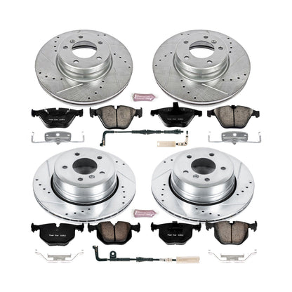 PowerStop Front & Rear Z23 Evolution Sport Brake Kit | BMW 525xi (06-07) (K5439)