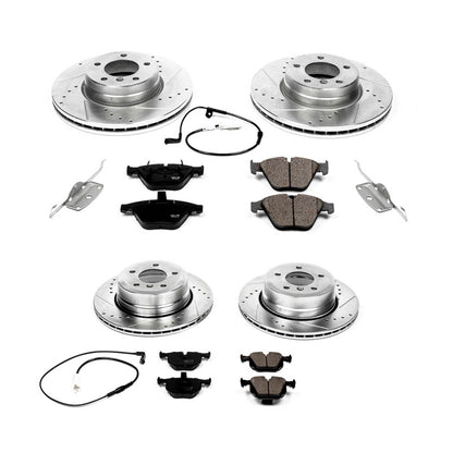 PowerStop Front & Rear Z23 Evolution Sport Brake Kit | BMW 530xi (06-07) (K5440)