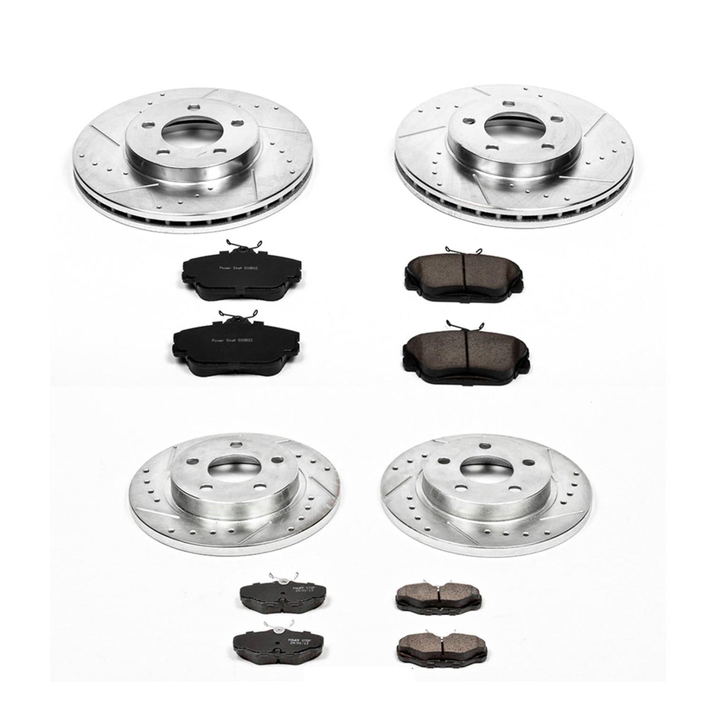 PowerStop Front & Rear Z23 Evolution Sport Brake Kit | Ford Taurus (95) (K5447)