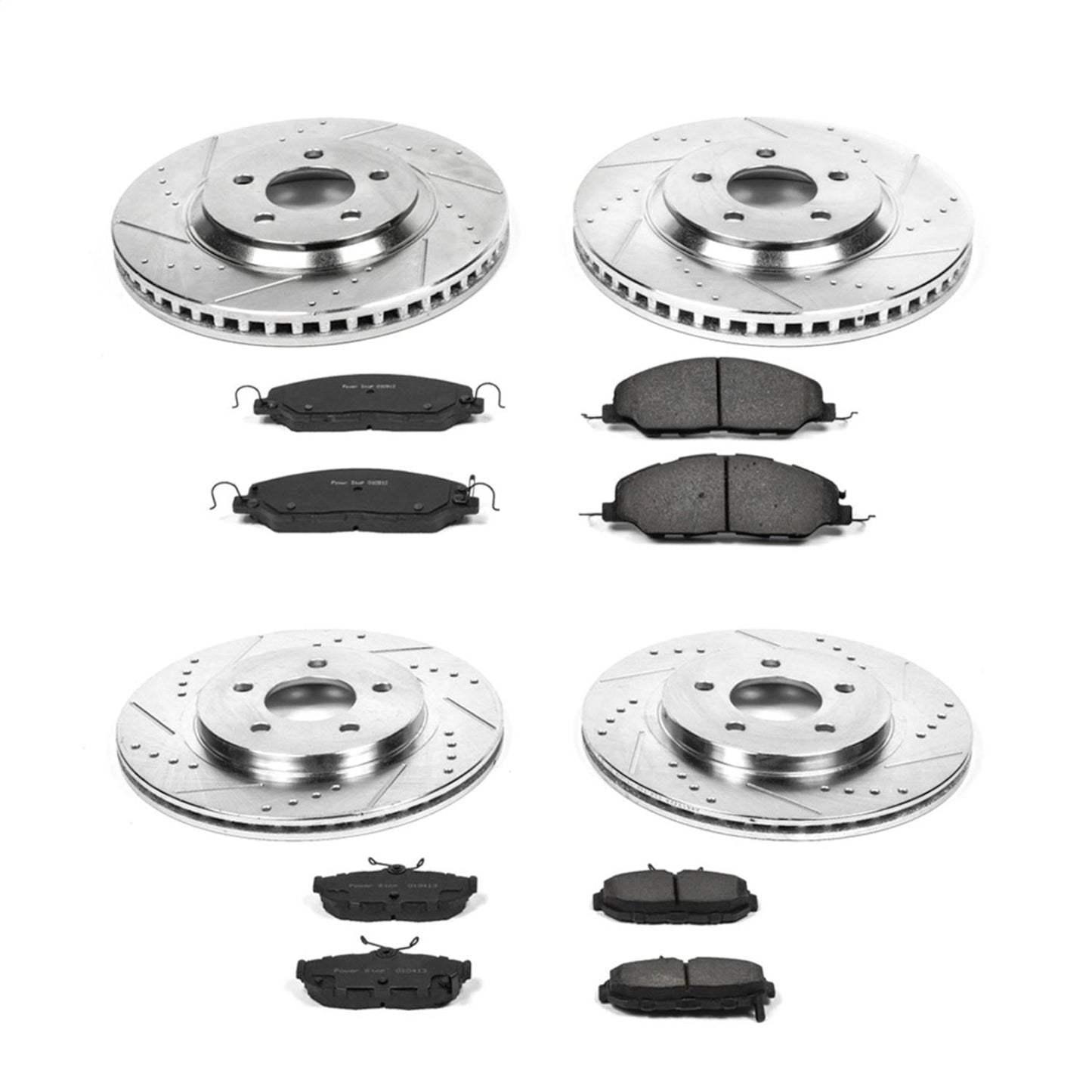PowerStop Front & Rear Z23 Evolution Sport Brake Kit | Ford Mustang (11-14) (K5450)