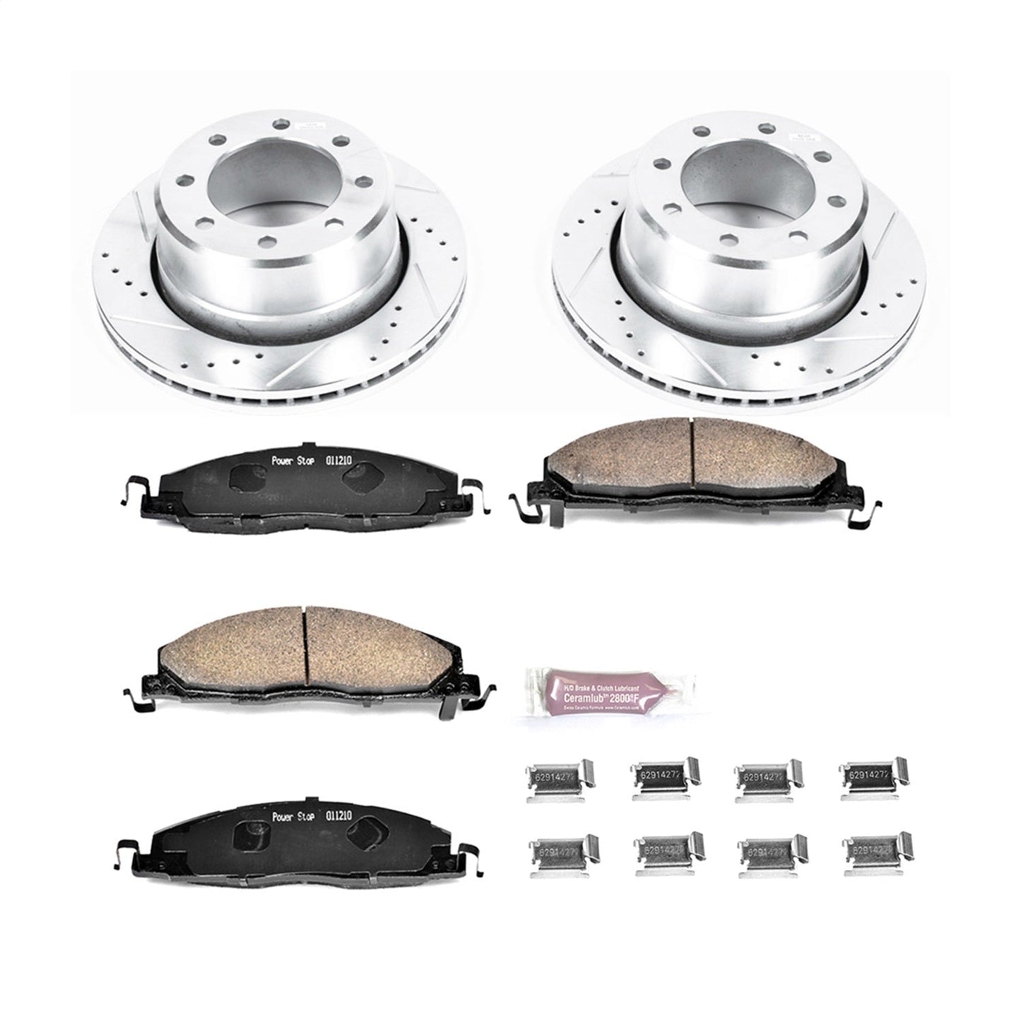 PowerStop Rear Z23 Evolution Brake Kit | Ram 3500 (11-12) (K5487)