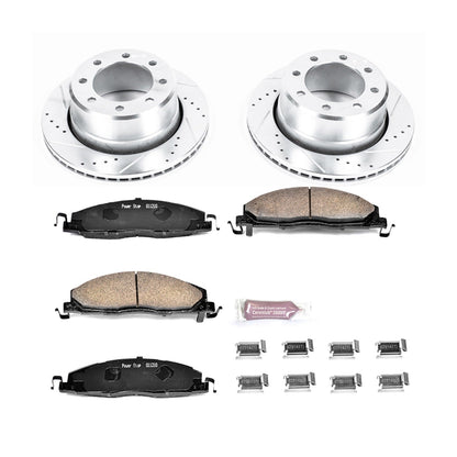 PowerStop Rear Z23 Evolution Brake Kit | Ram 3500 (11-12) (K5487)