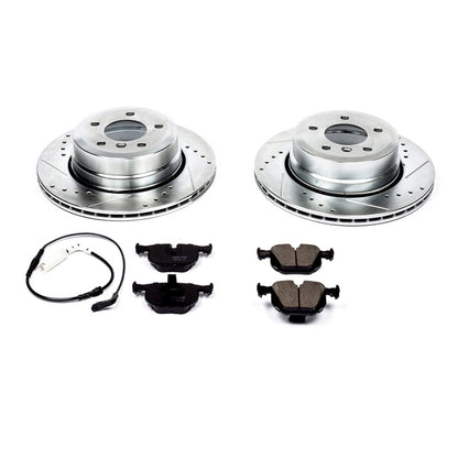 PowerStop Rear Z23 Evolution Sport Brake Kit | BMW 525xi (06-07) (K5491)
