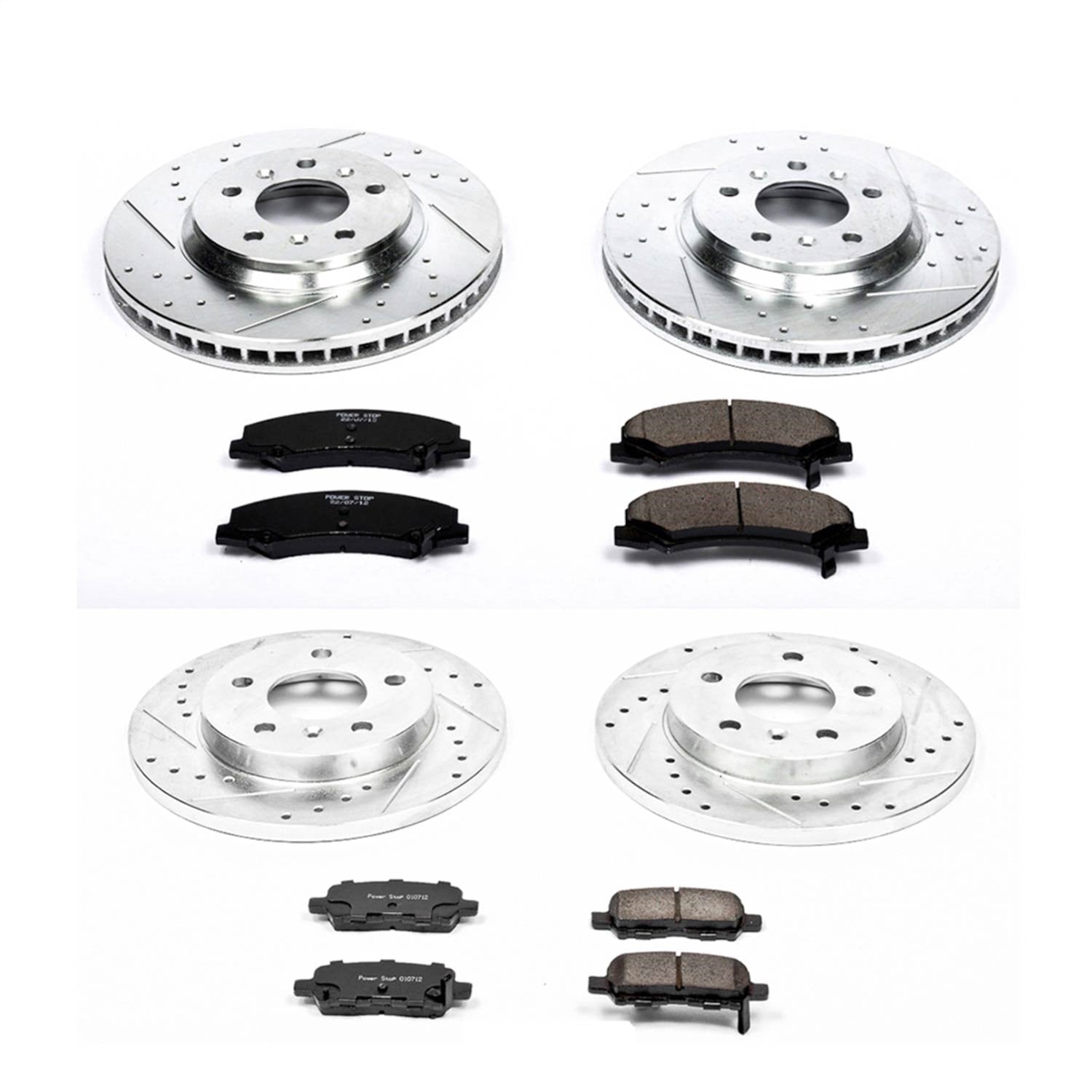 PowerStop Front & Rear Z23 Evolution Sport Brake Kit | Chevrolet Impala (11-13) (K5504)