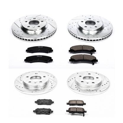 PowerStop Front & Rear Z23 Evolution Sport Brake Kit | Chevrolet Impala (11-13) (K5504)