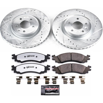 PowerStop Front Z36 Truck & Tow Brake Kit | Ford Taurus (10) (K5507-36)