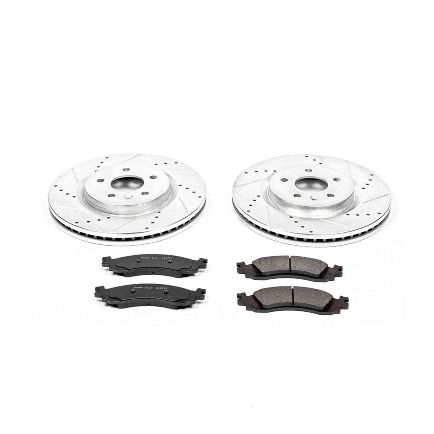 PowerStop Front Z23 Evolution Sport Brake Kit | Ford Taurus (10) (K5507)