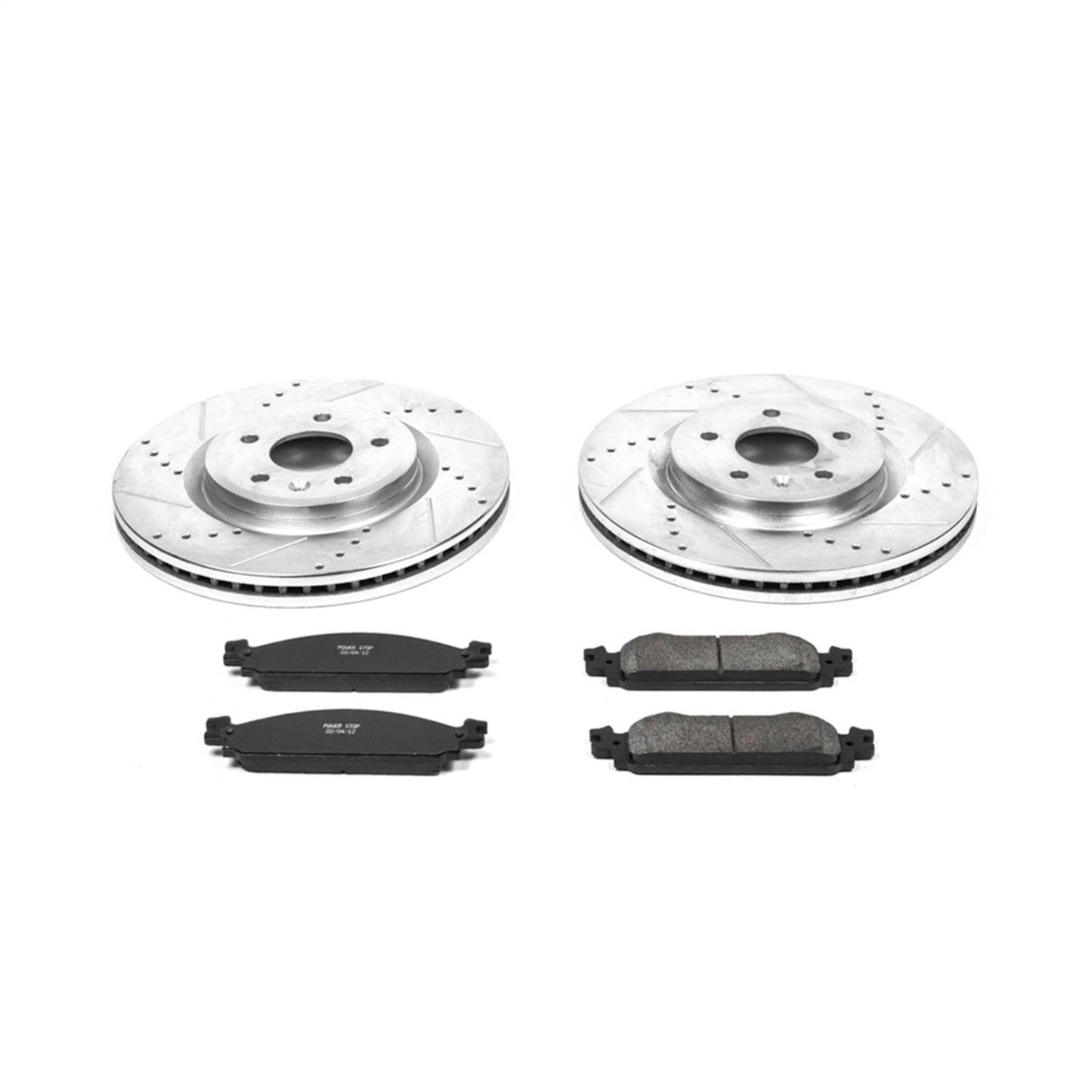 PowerStop Z23 Evolution Sport Front Brake Kit | Ford Flex (09-11) (K5509)