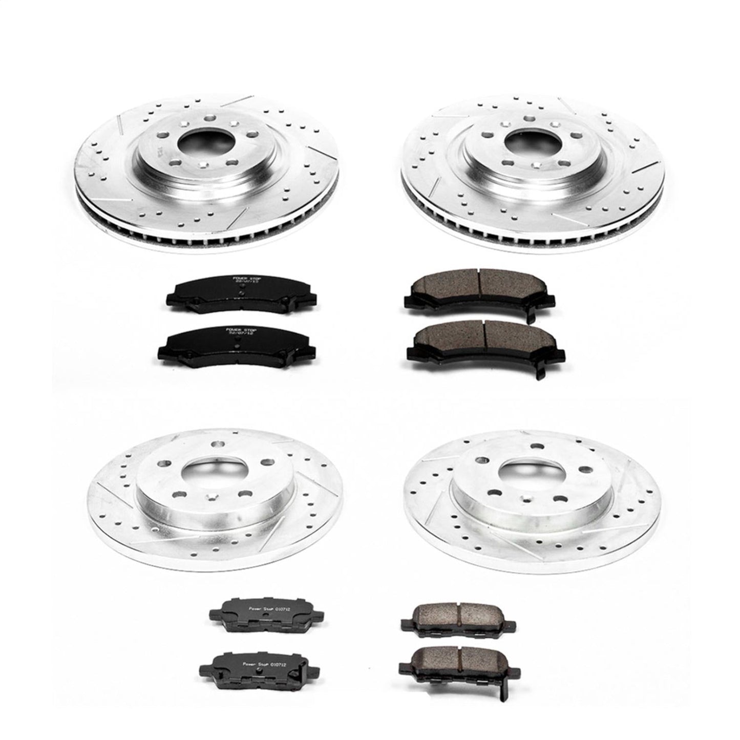 PowerStop Front & Rear Z23 Evolution Sport Brake Kit | Chevrolet Impala (12-13) (K5514)