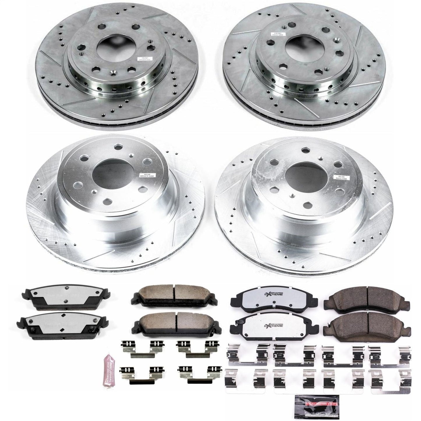 PowerStop Front & Rear Z36 Truck & Tow Brake Kit | Chevrolet Tahoe (08-14) (K5520-36)