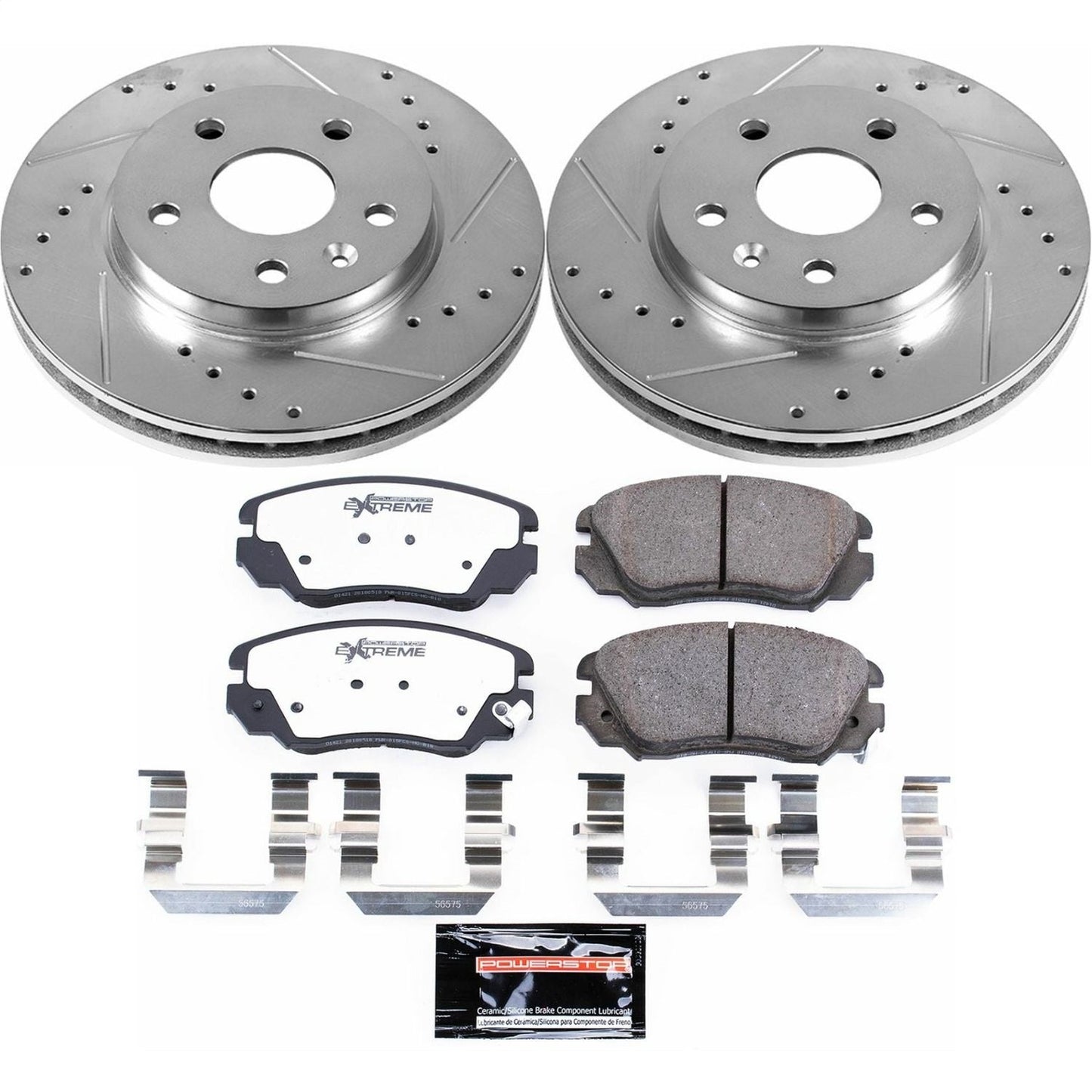 PowerStop Front Z26 Street Warrior Brake Kit | Buick LaCrosse (11-16) (K5522-26)