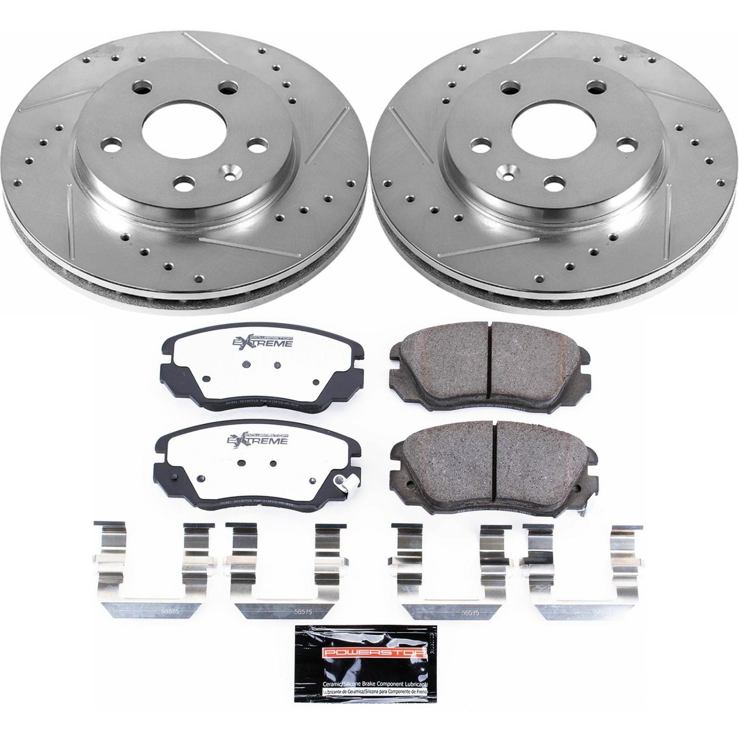 PowerStop Front Z26 Street Warrior Brake Kit | Buick LaCrosse (11-16) (K5522-26)