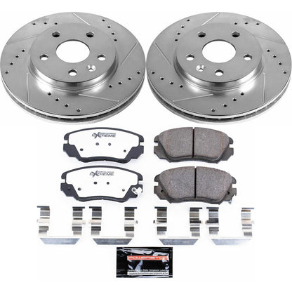 PowerStop Front Z26 Street Warrior Brake Kit | Buick LaCrosse (11-16) (K5522-26)