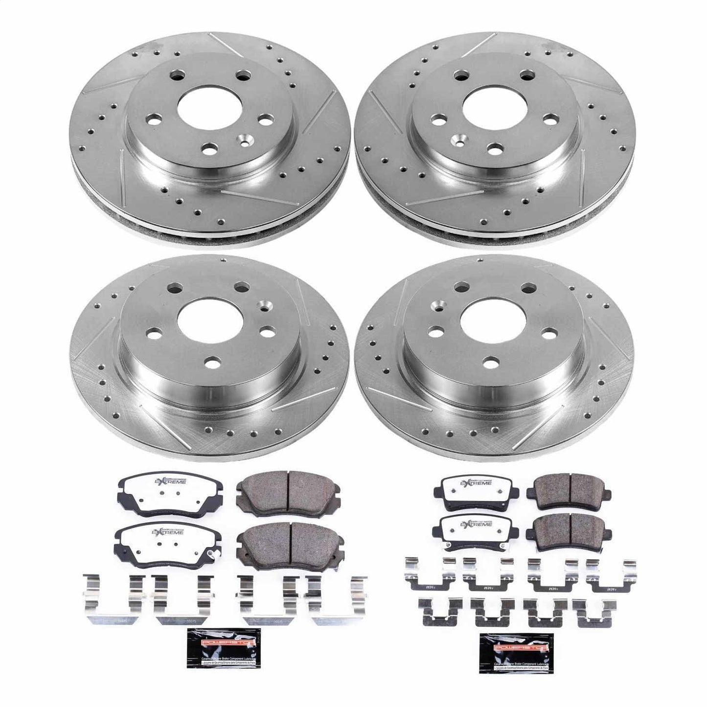 PowerStop Front & Rear Z26 Street Warrior Brake Kit | Buick LaCrosse (12-16) (K5523-26)