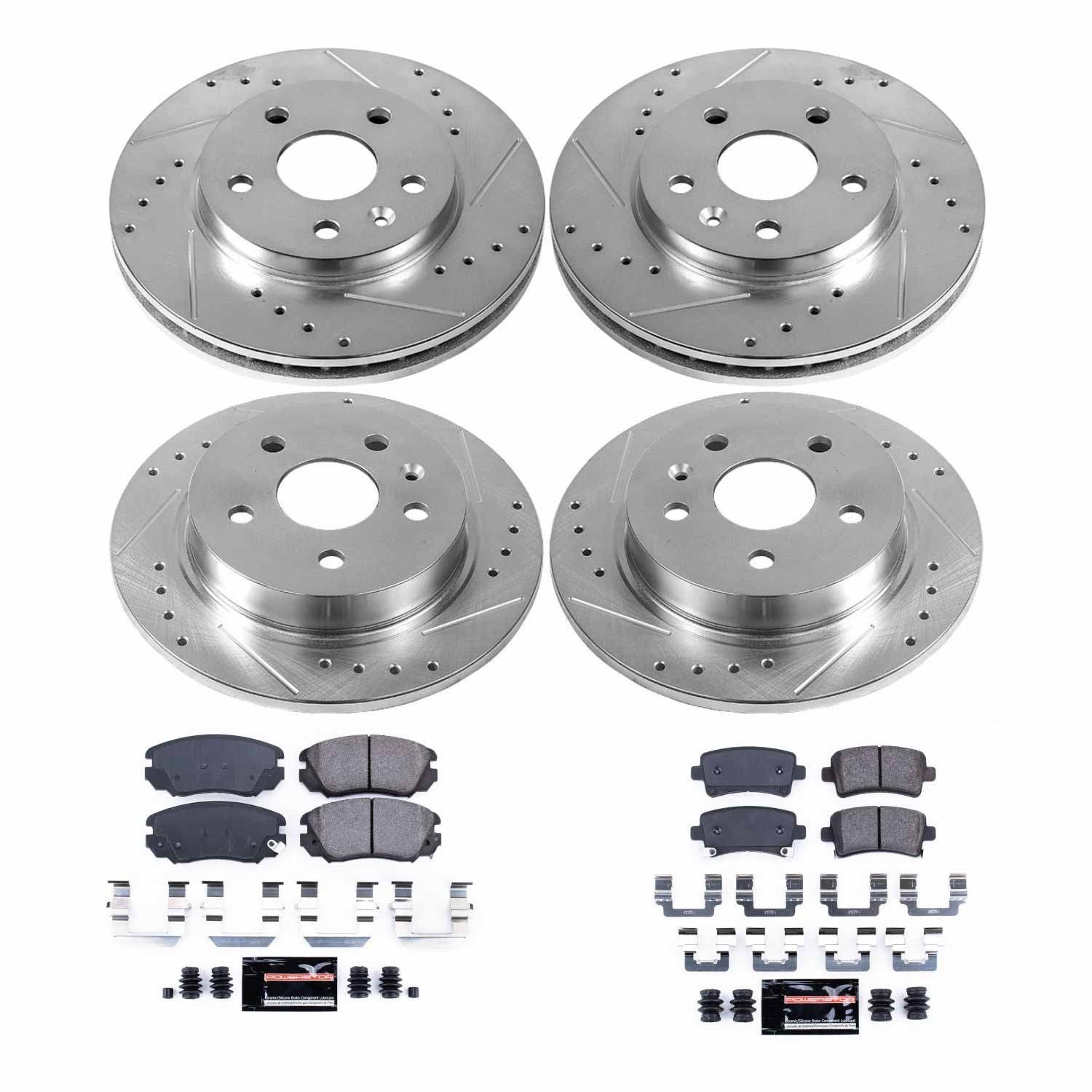 PowerStop Front & Rear Z23 Evolution Sport Brake Kit | Buick LaCrosse (12-16) (K5523)