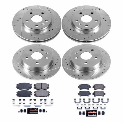 PowerStop Front & Rear Z23 Evolution Sport Brake Kit | Buick LaCrosse (12-16) (K5523)