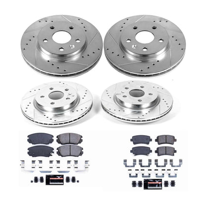 PowerStop Front & Rear Z23 Evolution Sport Brake Kit | Buick LaCrosse (11) (K5524)