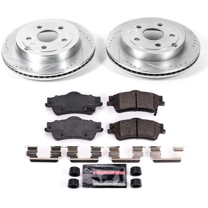 PowerStop Rear Z23 Evolution Sport Brake Kit | Pontiac G8 (08-09) (K5525)