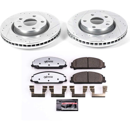 PowerStop Front Z26 Street Warrior Brake Kit | Pontiac G8 (08-09) (K5526-26)