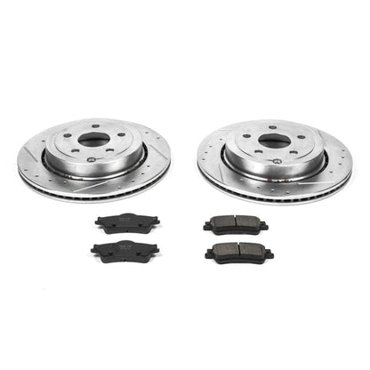 PowerStop Rear Z23 Evolution Sport Brake Kit | Chevrolet Caprice (11-17) (K5528)