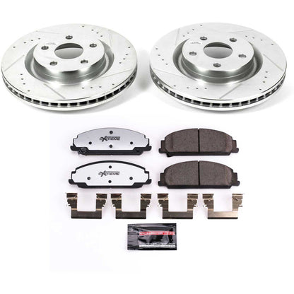 PowerStop Front Z26 Street Warrior Brake Kit | Pontiac G8 (08-09) (K5529-26)