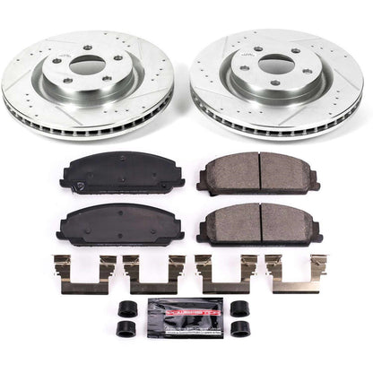 PowerStop Front Z23 Evolution Sport Brake Kit | Pontiac G8 (08-09) (K5529)