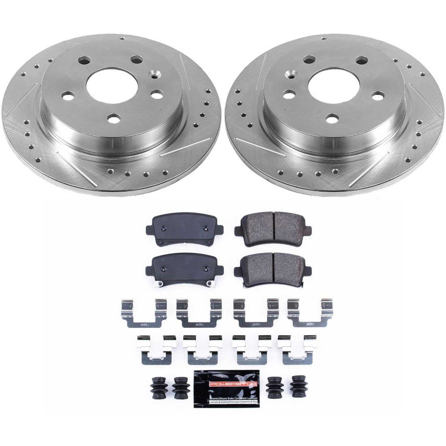PowerStop Rear Z23 Evolution Sport Brake Kit | Buick LaCrosse (12-16) (K5531)