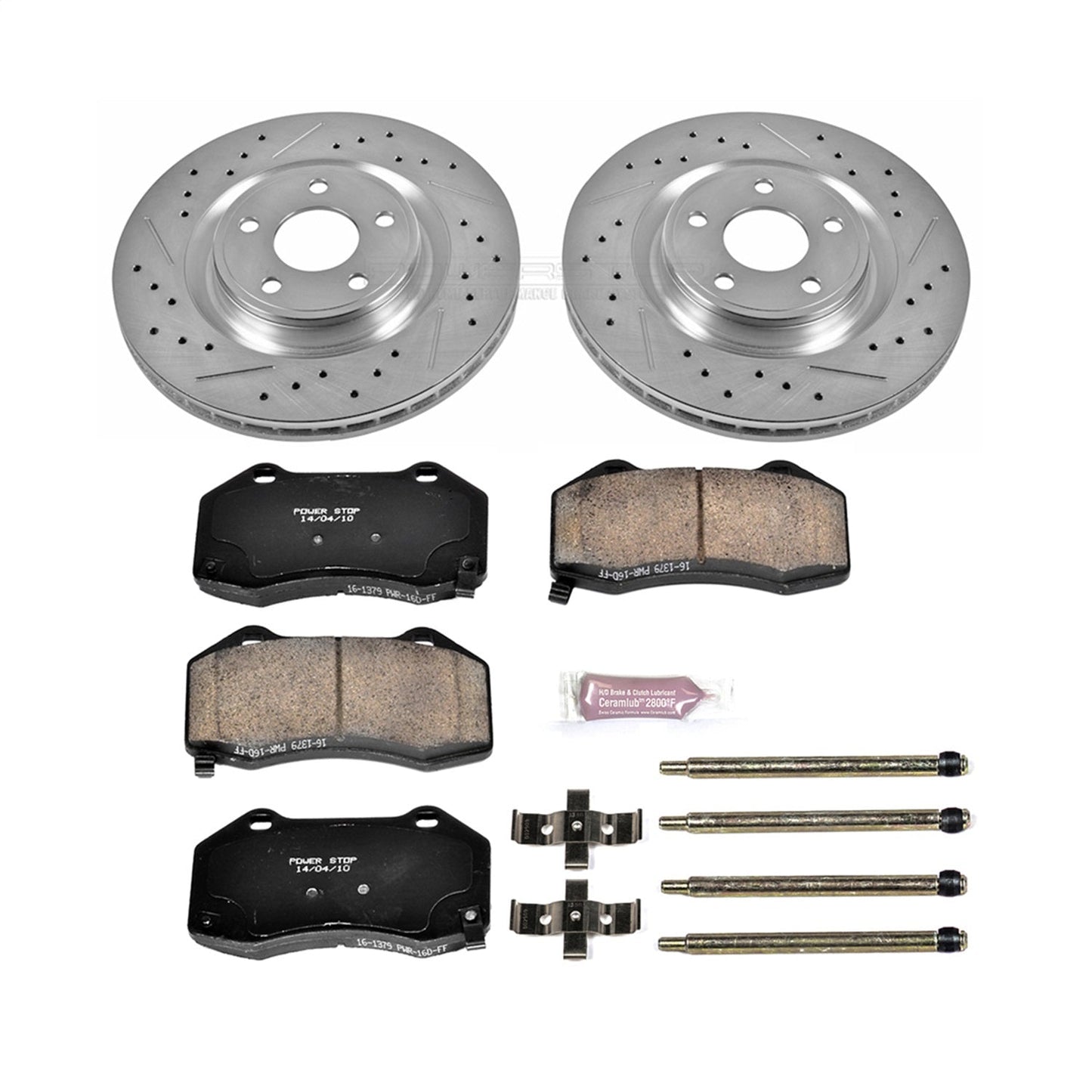 PowerStop Front Z23 Evolution Sport Brake Kit | Chevrolet Cobalt (08-10) (K5532)