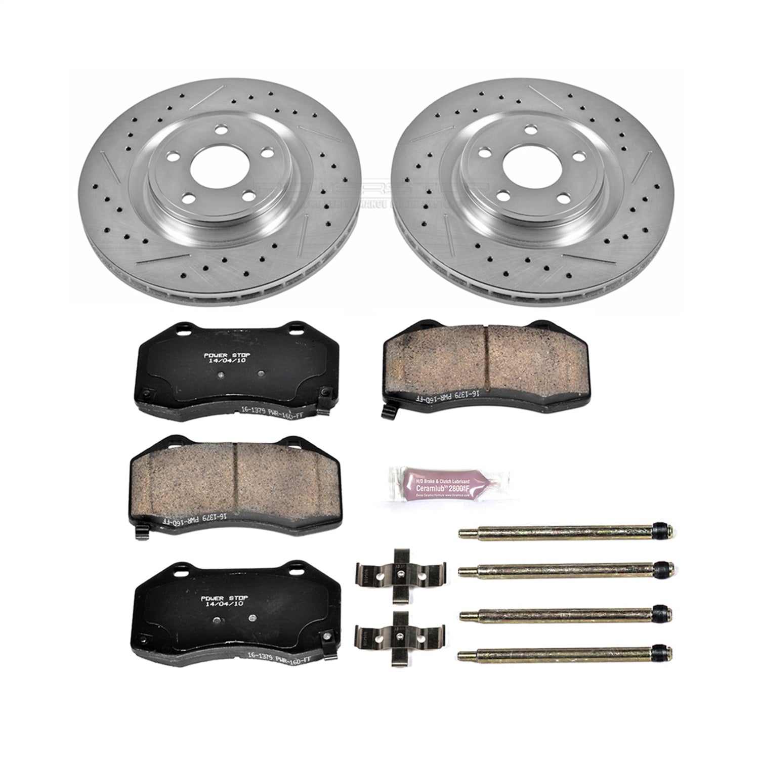 PowerStop Front Z23 Evolution Sport Brake Kit | Chevrolet Cobalt (08-10) (K5532)