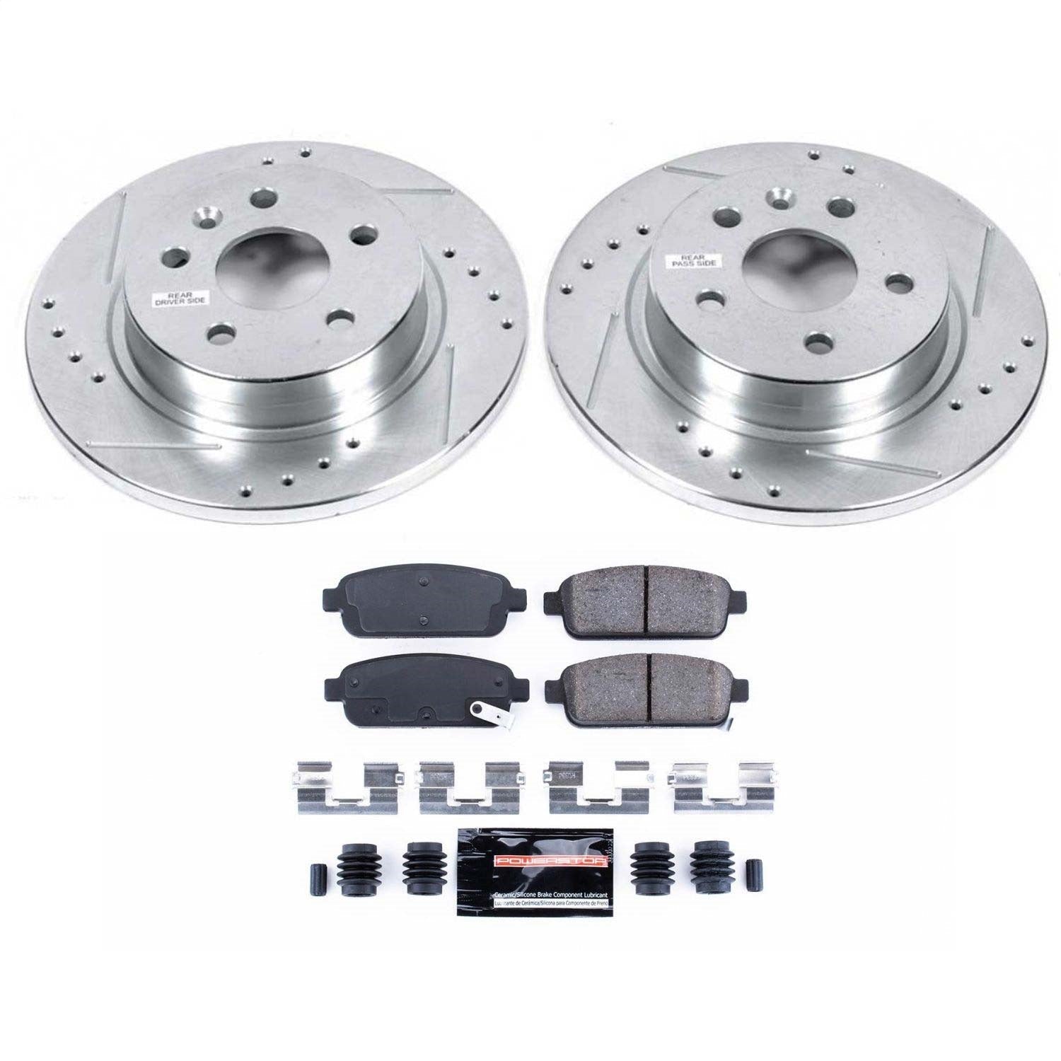 PowerStop Rear Z23 Evolution Sport Brake Kit | Buick Encore (13-18) (K5544)