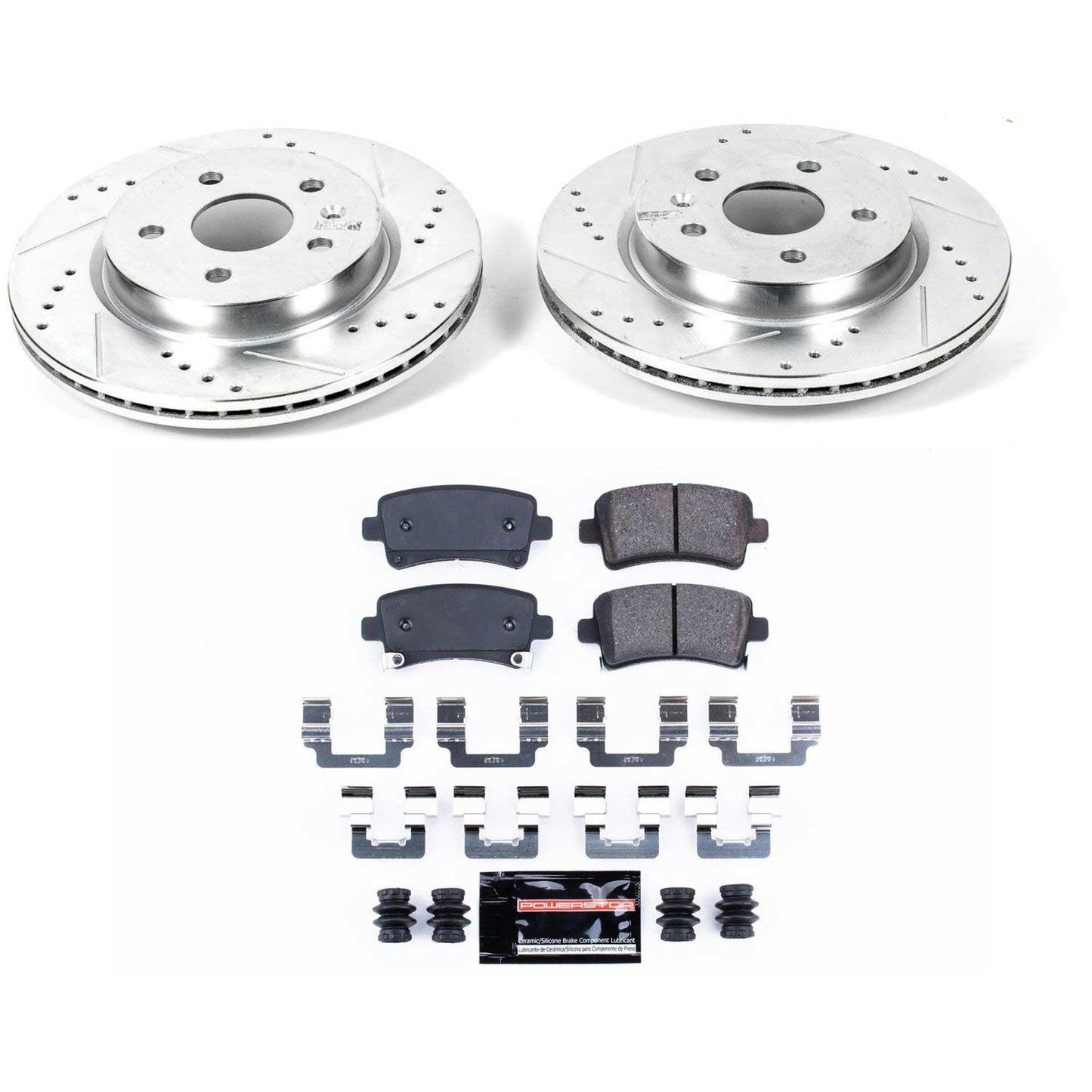 PowerStop Rear Z23 Evolution Sport Brake Kit | Buick Allure (10) (K5547)