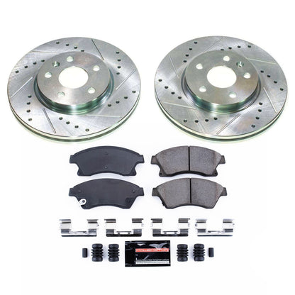 PowerStop Front Z23 Evolution Sport Brake Kit | Chevrolet Cruze (11-15) (K5550)