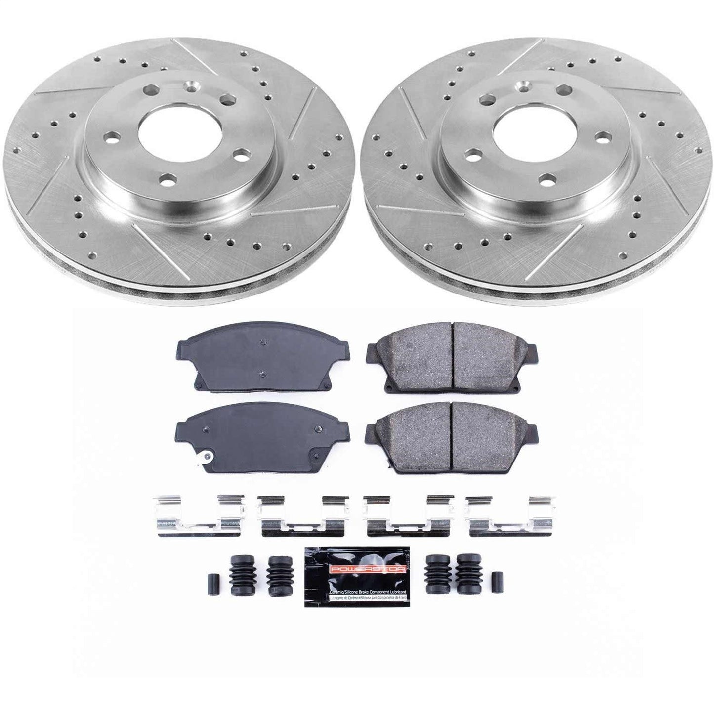 PowerStop Z23 Evolution Sport Front Brake Kit | Buick Verano (12-17) (K5554)