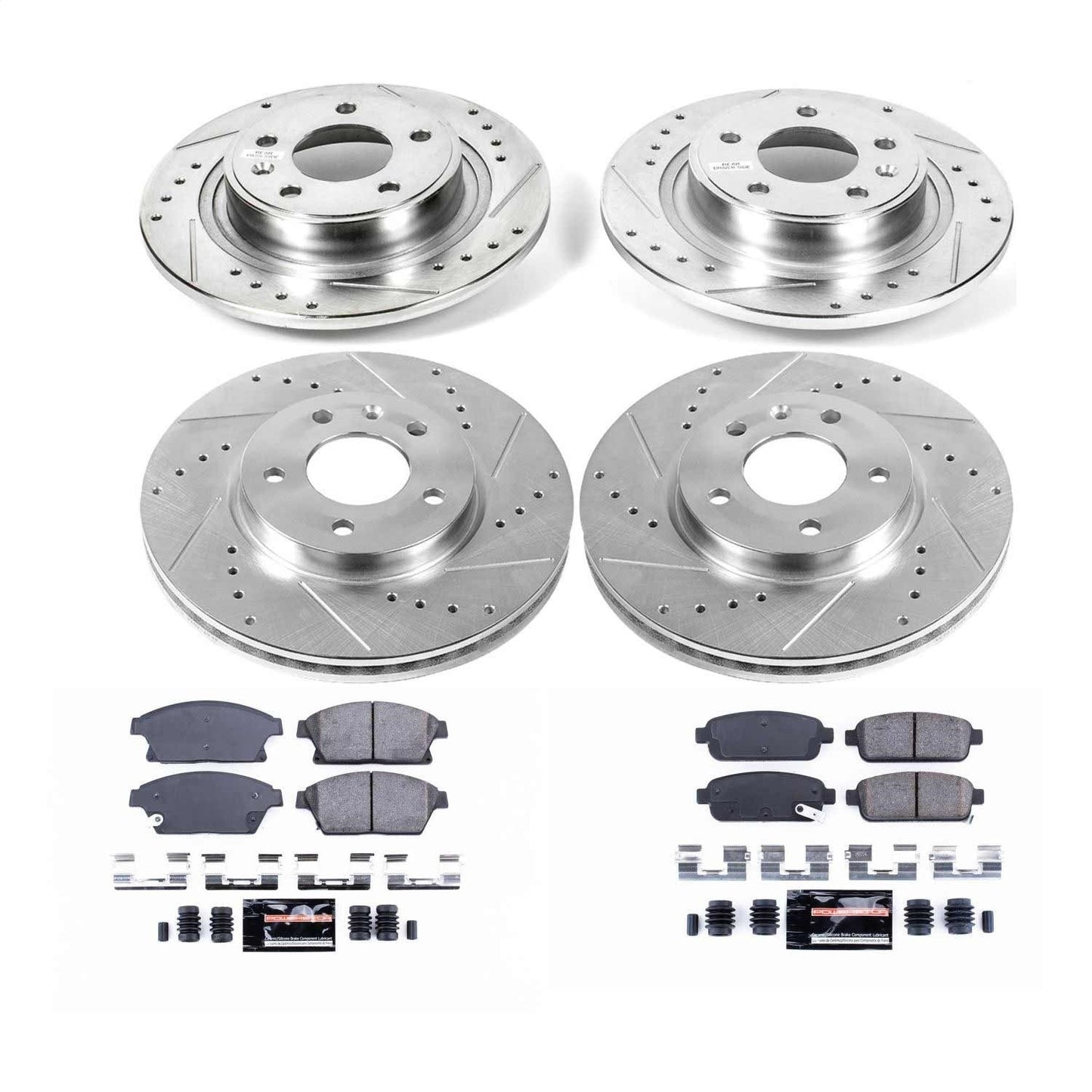 PowerStop Front & Rear Z23 Evolution Sport Brake Kit | Buick Verano (12-17) (K5555)