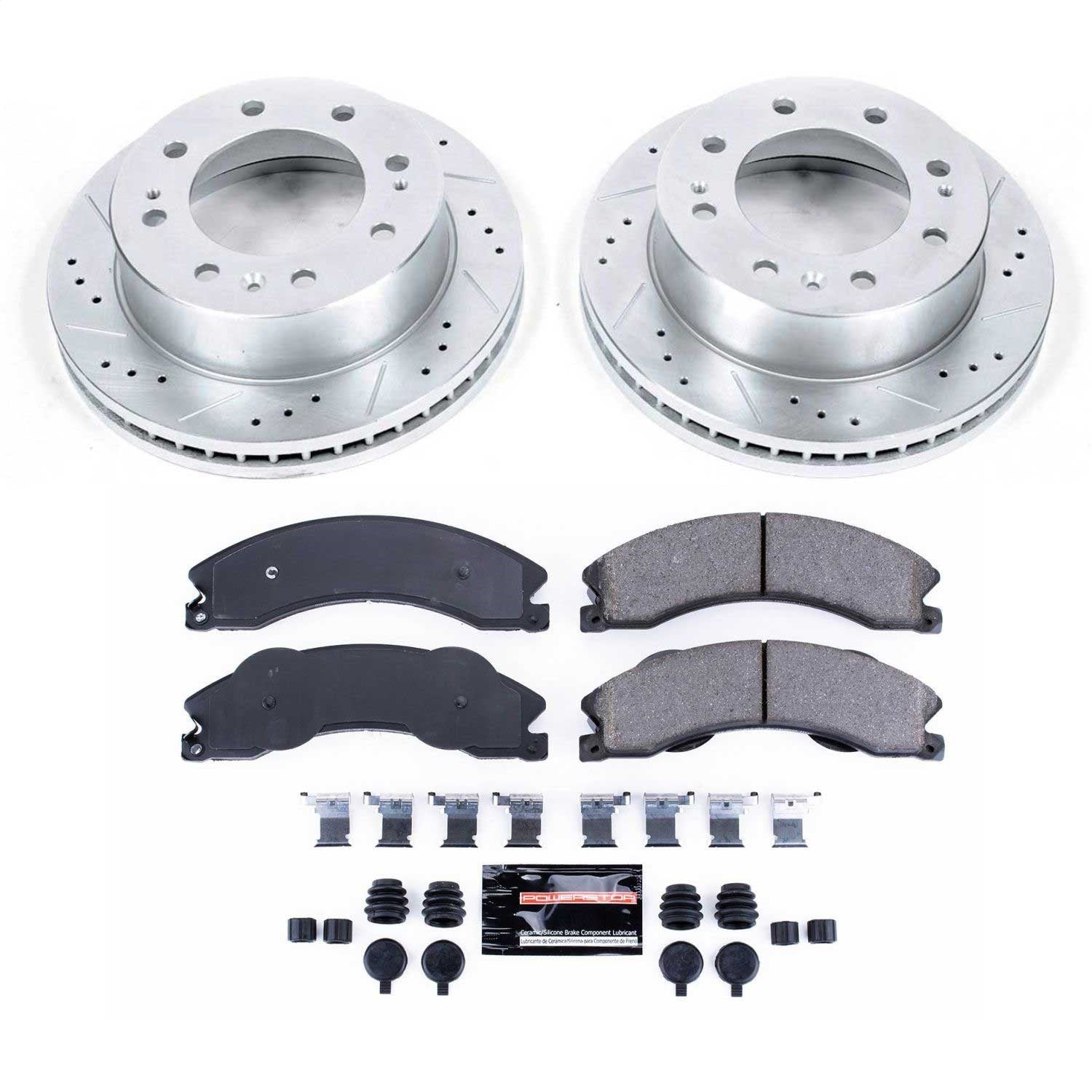 PowerStop Front Z23 Evolution Brake Kit | GMC Sierra 3500 HD 2011 (K5559)