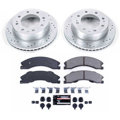 PowerStop Front Z23 Evolution Brake Kit | GMC Sierra 3500 HD 2011 (K5559)
