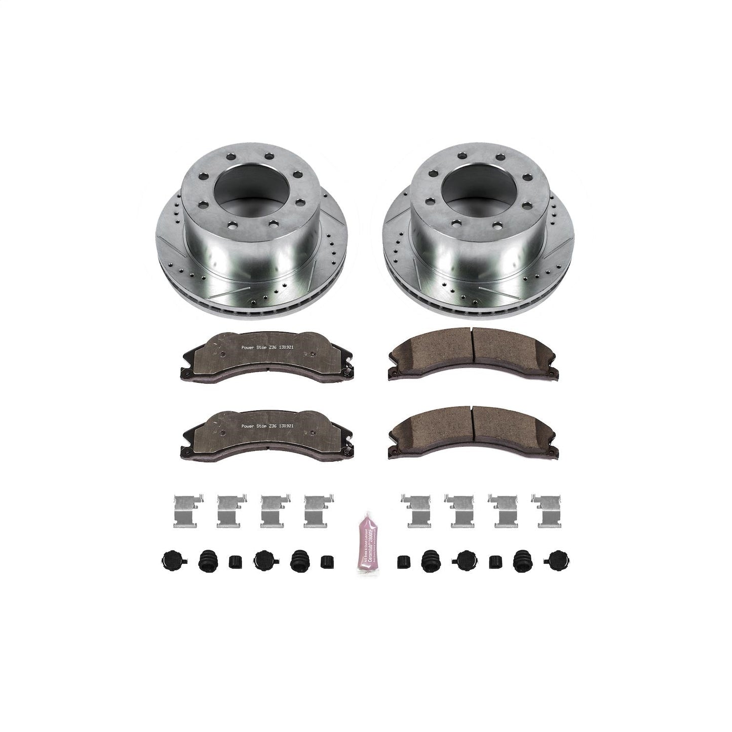 PowerStop Rear Z36 Truck & Tow Brake Kit | GMC Sierra 3500 HD (11-20) (K5562-36)