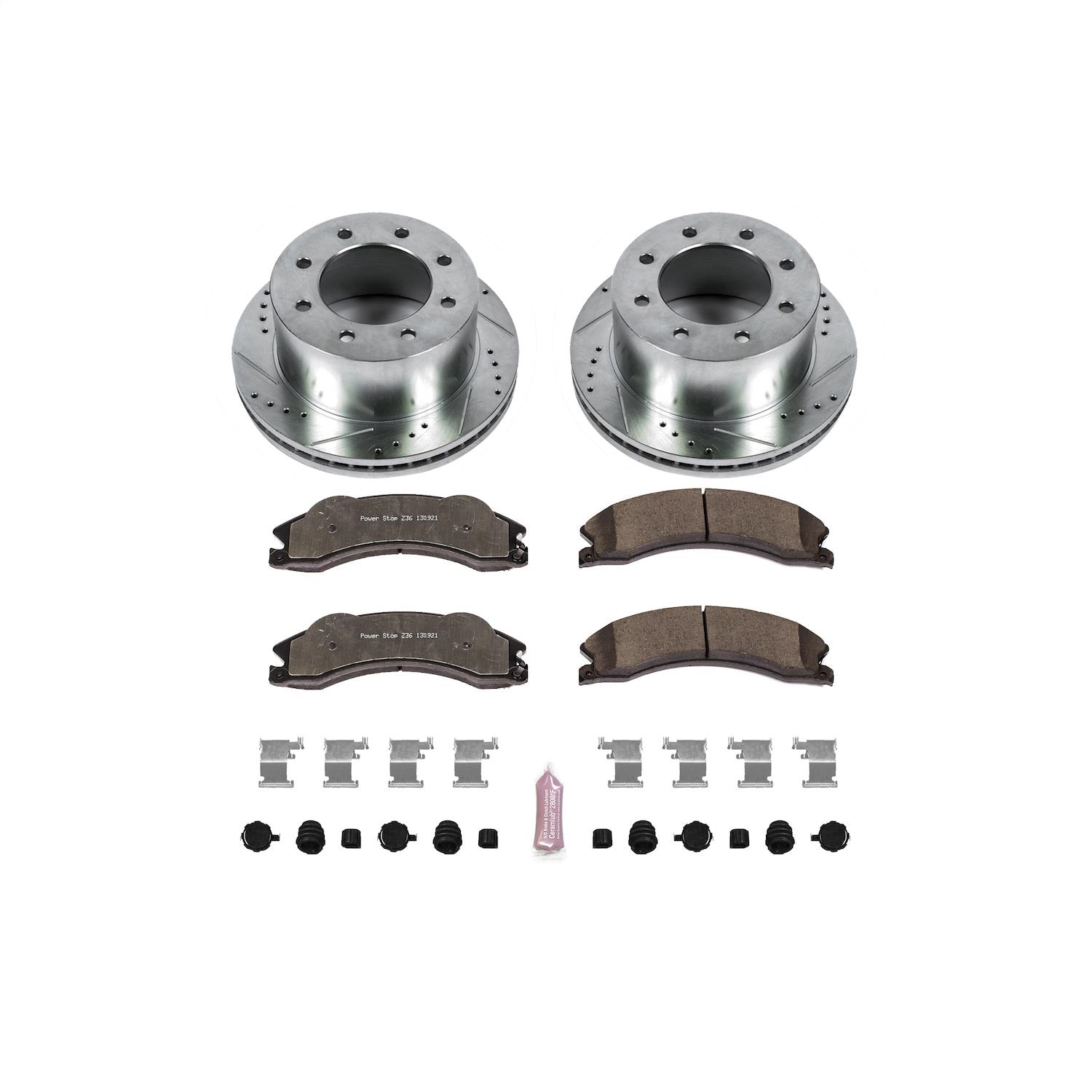 PowerStop Rear Z36 Truck & Tow Brake Kit | GMC Sierra 3500 HD (11-20) (K5562-36)